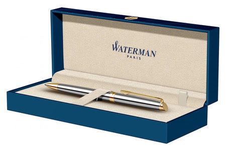 Długopis Waterman Hemisphere GT stalowy z GRAWEREM
