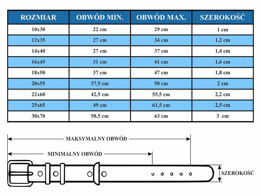 Obroża SKÓRZANA dla psa Grawer GRATIS 12/35cm N2