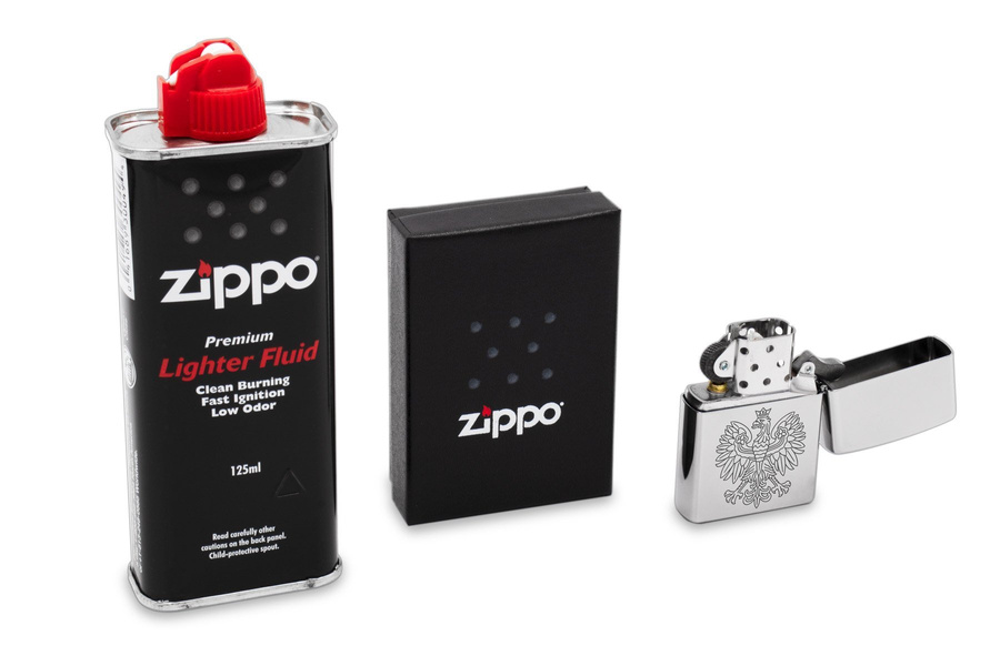 Zapalniczka Zippo Z250 z GRAWEREM zdjęcia Benzyna